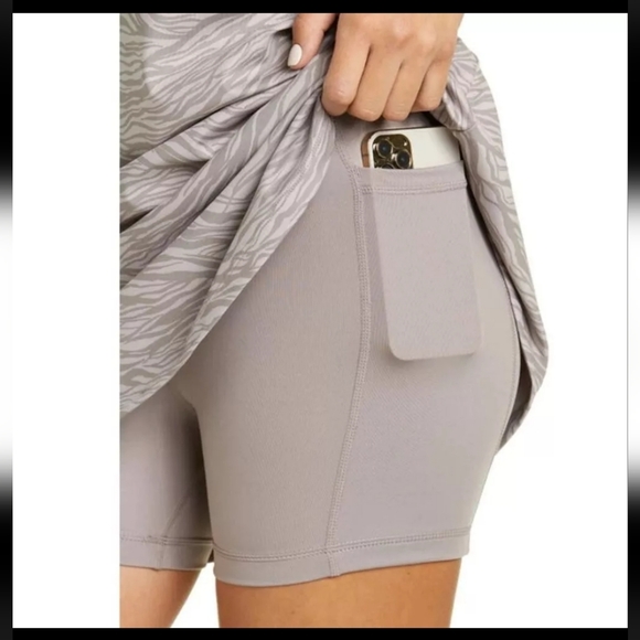 Zella Studio Lite Racerback Dress. Size Large - Picture 5 of 7